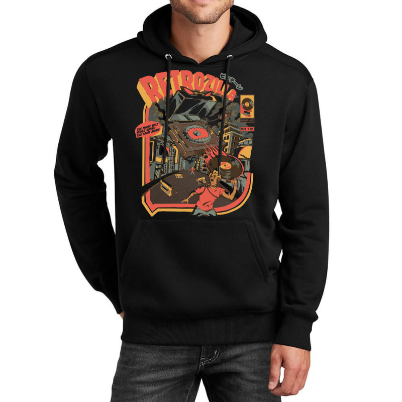 Retro Soundzilla Unisex Hoodie | Artistshot