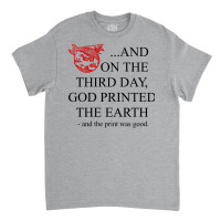 God 3d Printed The Earth Cool Classic T-shirt | Artistshot