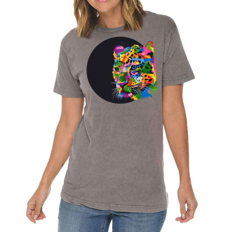 Artisticcolorfultiger Cool Vintage T-shirt | Artistshot