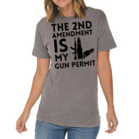 2nd Amendment Music Love Vintage T-shirt | Artistshot