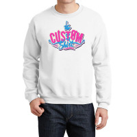 Custom  Girl Crewneck Sweatshirt | Artistshot