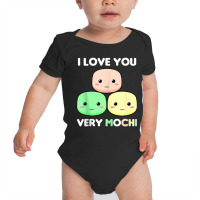 Asian Food Japanese Dish Mochi Dessert Rice Cake Japan Baby Bodysuit | Artistshot