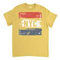 Nyc New York City Designs Green Classic T-shirt | Artistshot