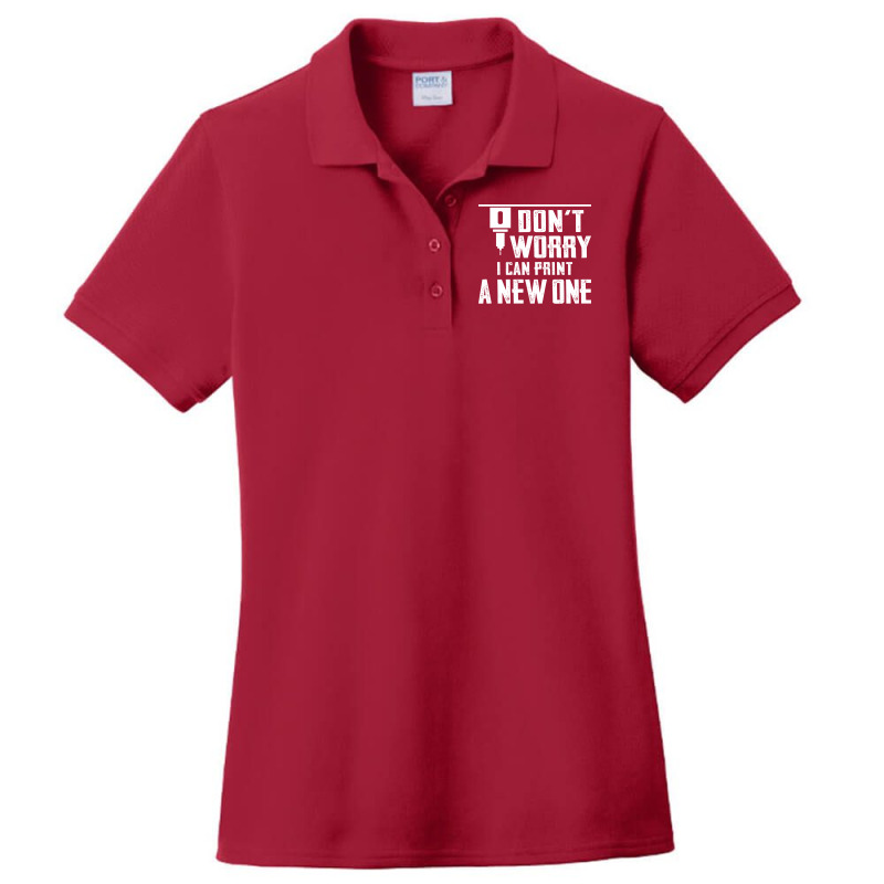 Dont Worry I Can Print A New One Nature Ladies Polo Shirt by mossovtrujiol | Artistshot