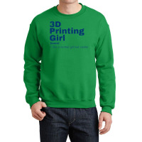 Film Girl 3d Printing Crewneck Sweatshirt | Artistshot