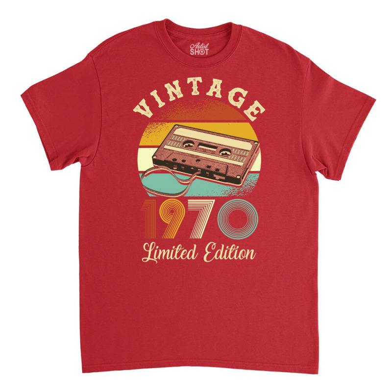 Vintage 1970 Nostalgia Classic T-shirt by athinidulc | Artistshot