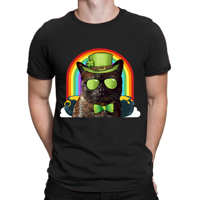 Havana Brown Cat Leprechaun Funny St Patricks Day T-shirt | Artistshot