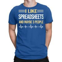 3 People Spreadsheet Spreadsheets Girl T-shirt | Artistshot