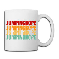 Retro Jumping Rope Skipping Fitness Pullover Hoodie Coffee Mug | Artistshot