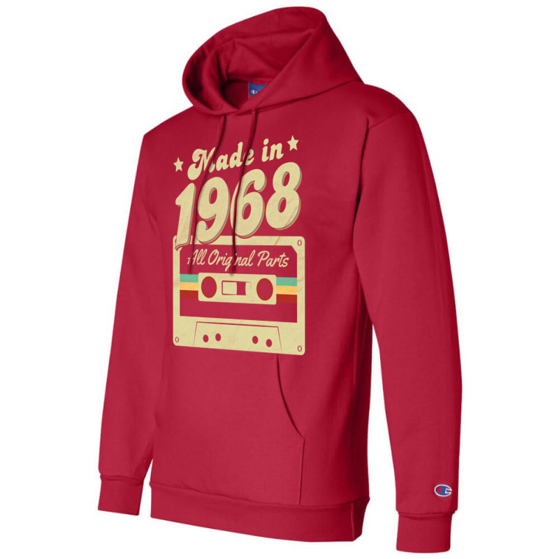 Made In 1968 Funny Champion Hoodie by mossovtrujiol | Artistshot