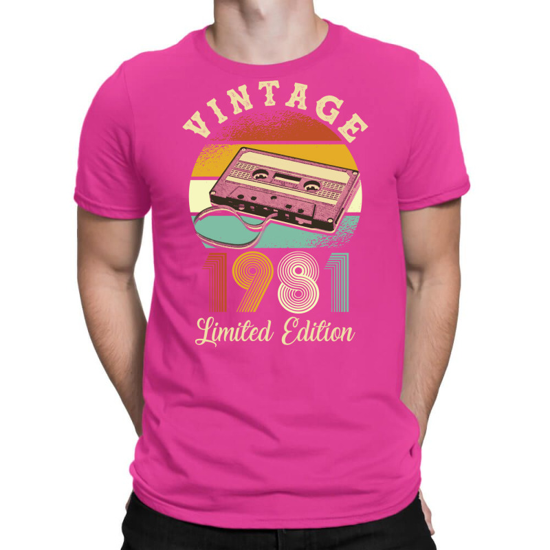 Vintage 1981 Aesthetic T-shirt | Artistshot