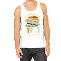 Vintage 1981 Aesthetic Tank Top | Artistshot