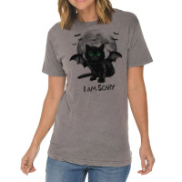 Scary Cat Vintage T-shirt | Artistshot