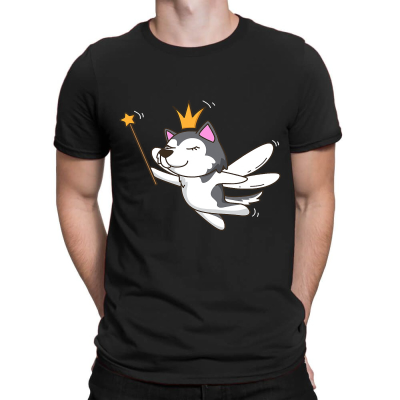 Fairy Siberian Husky Dog Mystical Pet Fairy Lover65 T-shirt | Artistshot