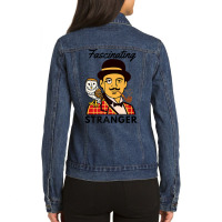 Fascinating Stranger Premium T Shirt Ladies Denim Jacket | Artistshot