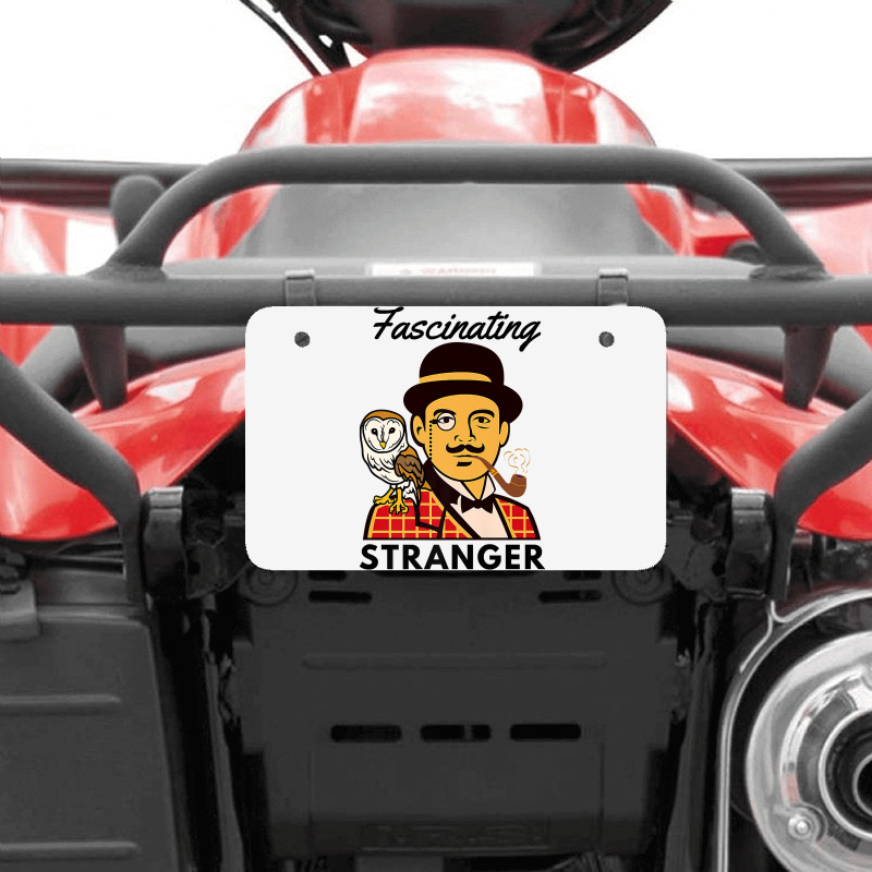 Fascinating Stranger Premium T Shirt Atv License Plate | Artistshot