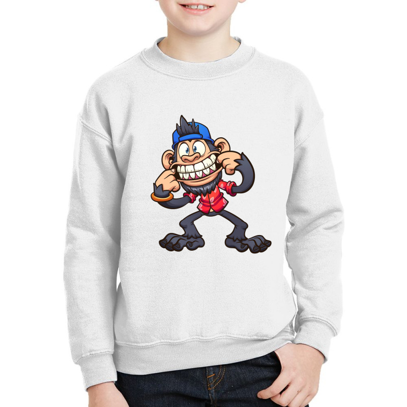 Monkie Kid Youth Sweatshirt by Megadenz | Artistshot