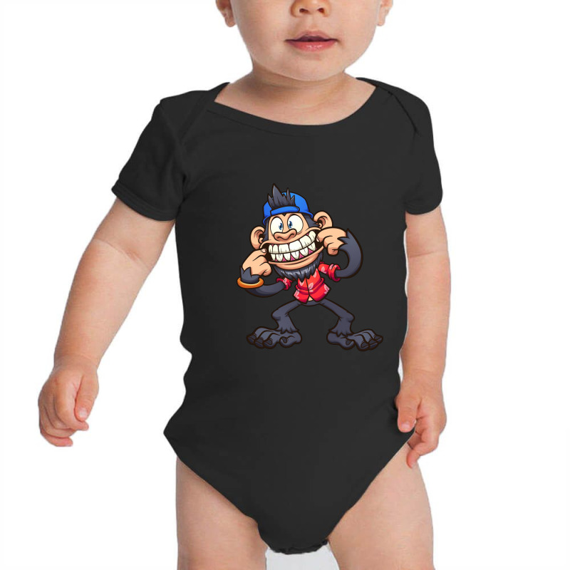 Monkie Kid Baby Bodysuit by Megadenz | Artistshot