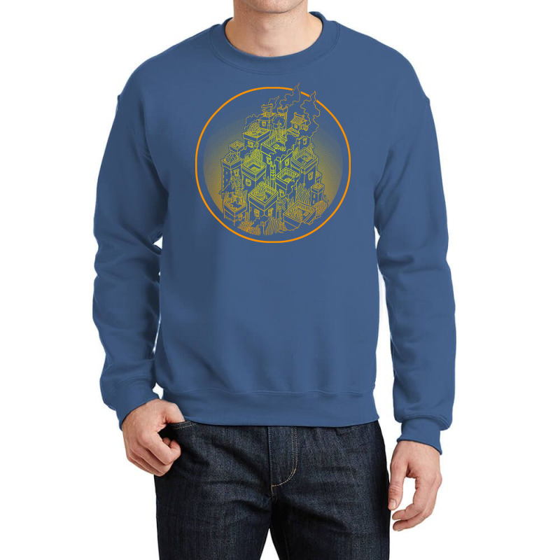 The Sky Village Vintage Crewneck Sweatshirt | Artistshot