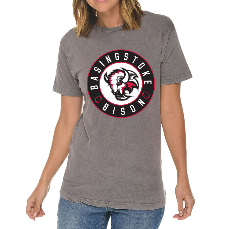 Basingstoke Bison Vintage T-Shirt by scottmilea | Artistshot