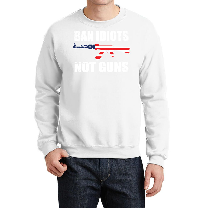 2nd Amendment Supporter Pro Guns Gift 80s Crewneck Sweatshirt | Artistshot