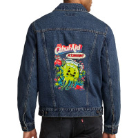 Hey Cool Cthulhu Aid R'lyeehh! Men Denim Jacket | Artistshot