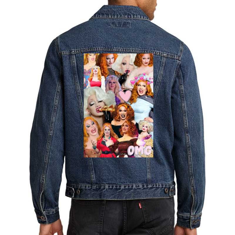 Jinkx Monsoon Collage Men Denim Jacket by muronialgabak | Artistshot