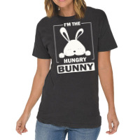 Im The Hungry Bunny T  Shirt I'm The Hungry Bunny Funny Matching Famil Vintage T-shirt | Artistshot