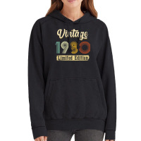 Vintage 1980 Edition Gift Vintage Hoodie | Artistshot