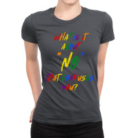 What Is It About Hipster Ladies Fitted T-shirt | Artistshot