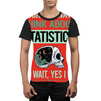 Funny Skeleton Yes I Do Statistics Aesthetic Graphic T-shirt | Artistshot