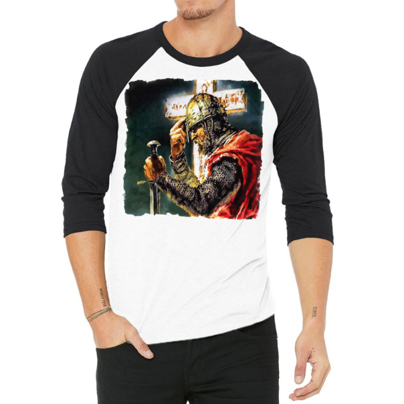 Crusader Knight Usyk Champion 3/4 Sleeve Shirt | Artistshot