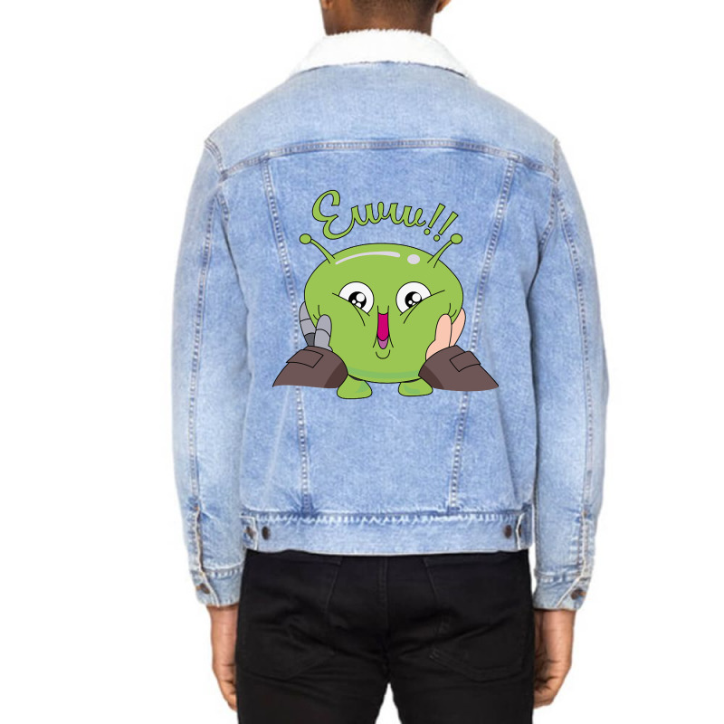 Trending Eww! Mooncake Final Space Unisex Sherpa-lined Denim Jacket | Artistshot