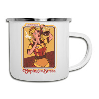 Coping With Stress Camper Cup | Artistshot