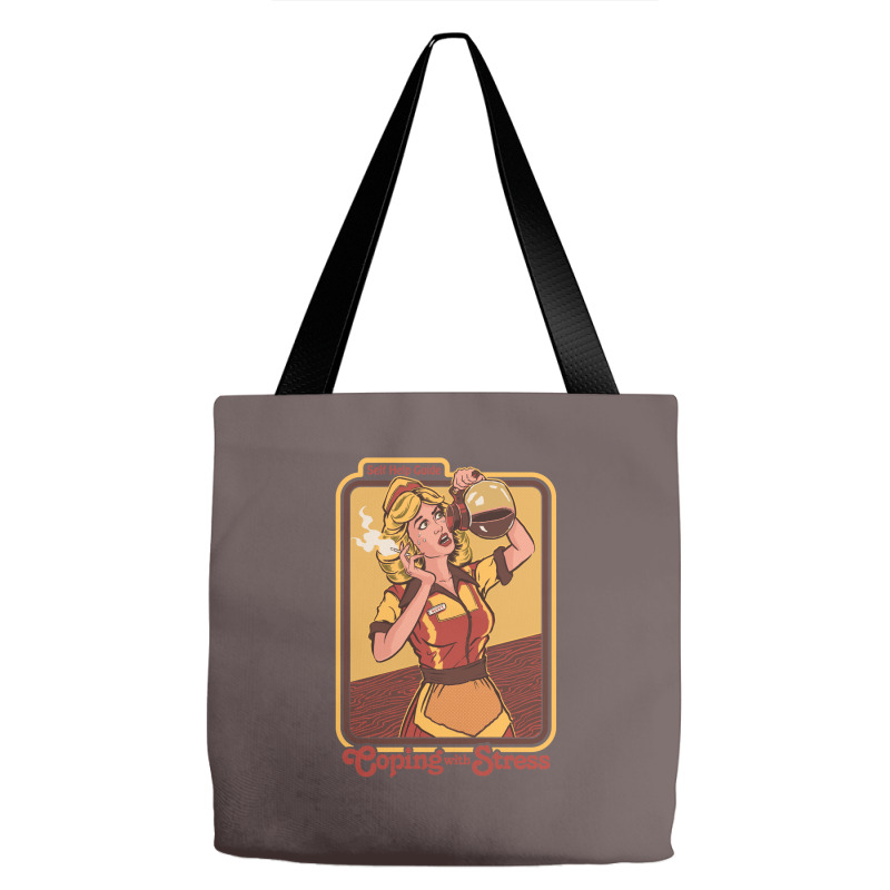 Coping With Stress Tote Bags | Artistshot