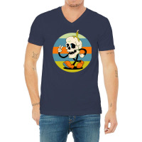 Skull Boy V-neck Tee | Artistshot