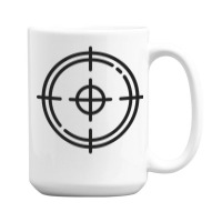 Target Shooting Hippie 15 Oz Coffee Mug | Artistshot