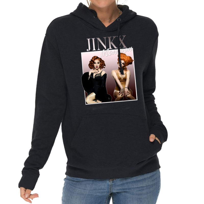 Jinkx Monsoon Rupaul's Drag Race 90's Throwback Tee Lightweight Hoodie by muronialgabak | Artistshot