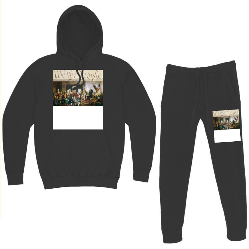 We The People Back Print Funny Hoodie & Jogger set by laihanmoratx | Artistshot