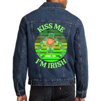 Keep Calm Im Irish T  Shirtkeep Calm I’m Irish T  Shirt (9) Men Denim Jacket | Artistshot