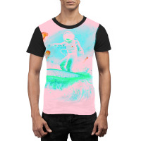 Space Surfer Graphic T-shirt | Artistshot