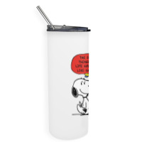 Peanuts Best Things In Life Are Free Skinny Tumbler | Artistshot