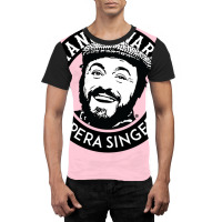 Pavarotti Graphic T-shirt | Artistshot