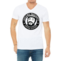 Pavarotti V-neck Tee | Artistshot