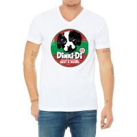 Dinki Di Dog Food V-neck Tee | Artistshot