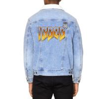 Iddqd God Mode 2 Unisex Sherpa-lined Denim Jacket | Artistshot