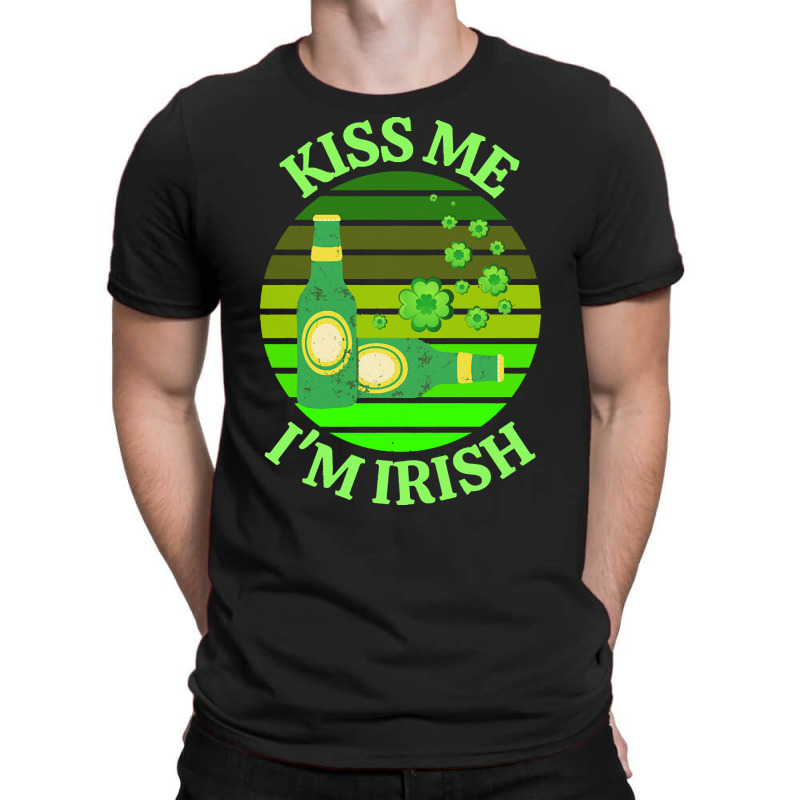 Kiss Me Im Irish T  Shirtkiss Me I’m Irish T  Shirt (6) T-shirt | Artistshot