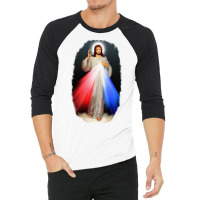 Divine Mercy 3/4 Sleeve Shirt | Artistshot