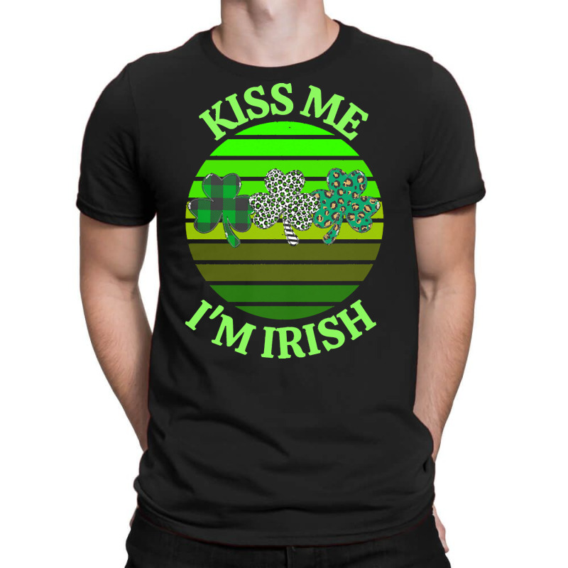 Kiss Me Im Irish T  Shirtkiss Me I’m Irish T  Shirt (8) T-shirt | Artistshot