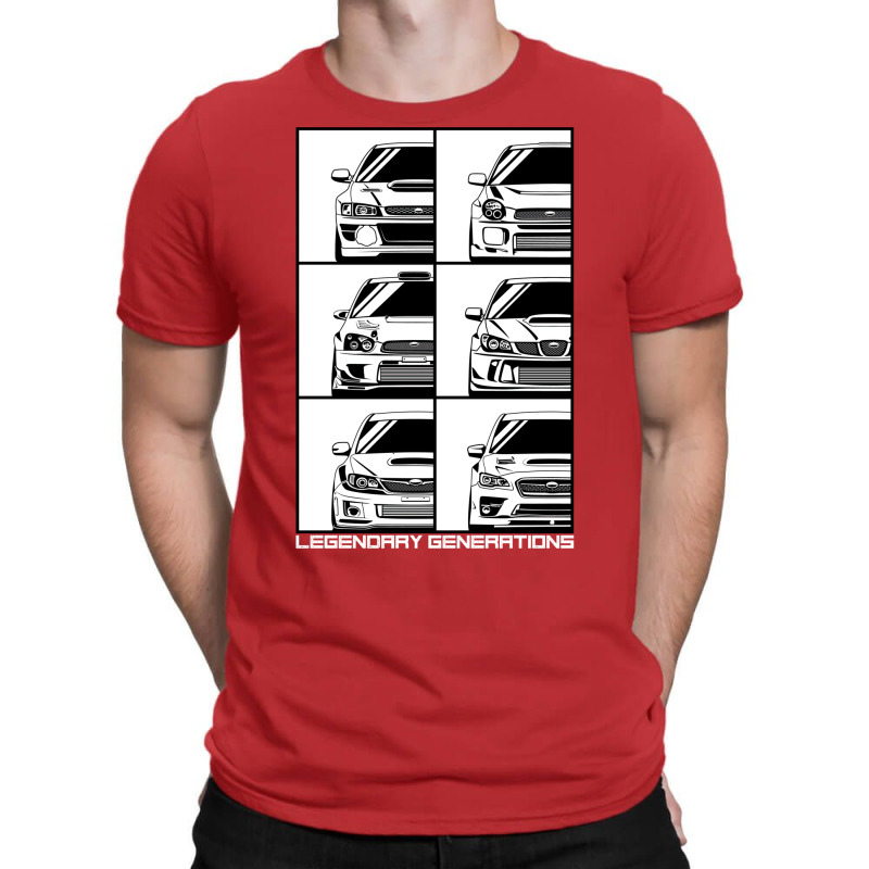 Impreza Generations T-Shirt by smorvyayidinl | Artistshot